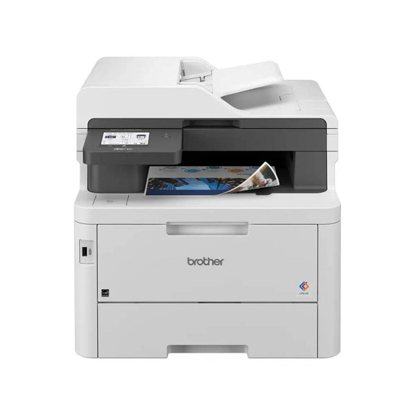 Brother - MFC-L3780CDW Wireless Digital Color All-in-One Printer with Laser Quality Output and Refresh Subscription Eligibility - White