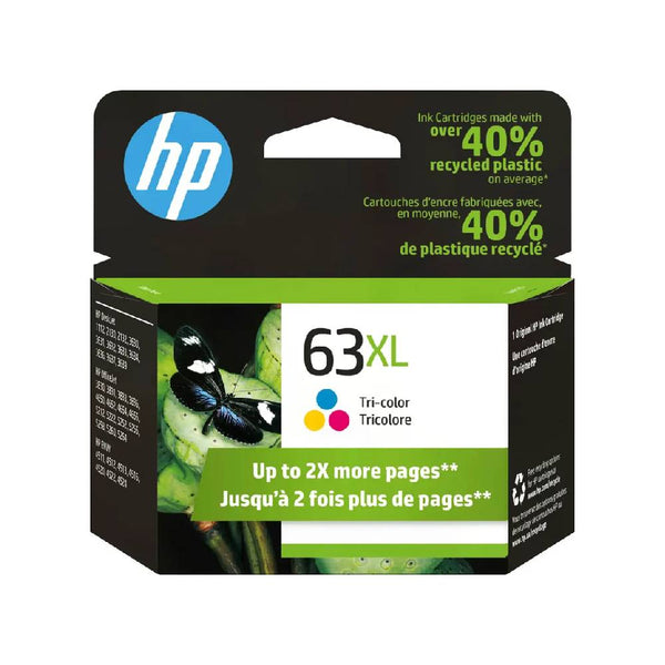 HP - 63XL High-Yield Ink Cartridge - Tri-color
