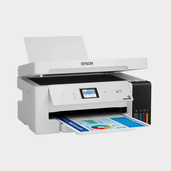 Epson - EcoTank ET-15000 Wireless All-In-One Inkjet Printer - White