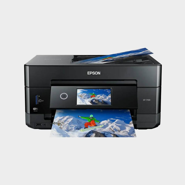 Epson - Expression Premium XP-7100 Wireless All-In-One Inkjet Printer - BlackEpson - Expression Premium XP-7100 Wireless All-In-One Inkjet Printer - Black